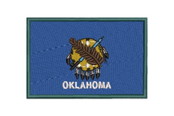 Oklahoma Flag Embroidery: A Craft Fair Standout