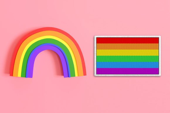 Rainbow LGBT Pride Flag ITH Feltie Review