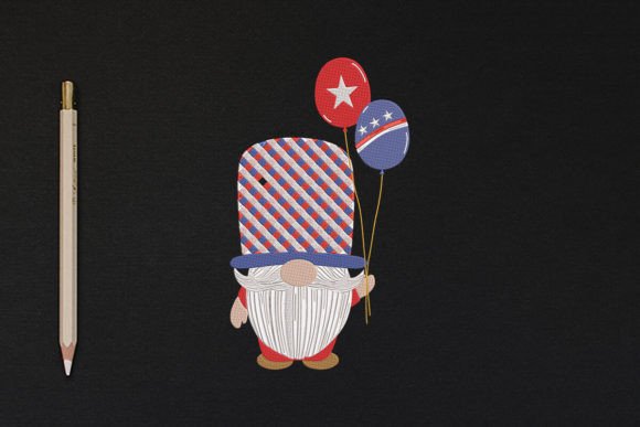 Review: 4th of July Gnome Embroidery Flag